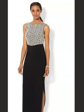 Lauren Ralph Lauren Sequin Bodice Gown